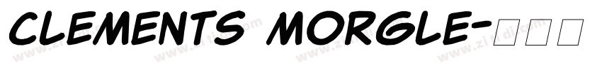 Clements Morgle字体转换